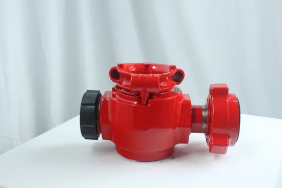 Vanne à boisseau haute pression