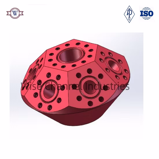 Tête de chèvre API 6A utilisée dans la tête de puits de fracturation